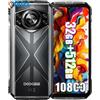 telefono da lavoro 10800Mah Batteria, Helio G100 32GB + 512GB, 6.58'' FHD+, 50M