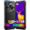 Does not apply Android 14 Telefono Robusto, Termocamera+50Mp, 8800Mah, 6.78" FHD+ 2.4K Cellular