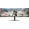 Schermo Da Gioco IPS Dual QHD (5120 X 1440) Da 49 Pollici Di Larghezza, 75 Hz,