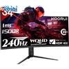 Monitor curvo 34 Pollici, WQHD 3440X1440, 240 Hz, 1 Ms, HDR400, Curvatura 1500R,