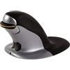 Fellowes Penguin Medium Mouse Verticale Ergonomica Nero Per Destrimani E Mancini