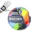 Generico Contatore di colpi da golf | Portatile Mini Multicolore Con Reset Touch 3,0 cm | Contatore clicker golf | Per Uomini Donne Putting Green Driving Range Giardino Allenamento Pratica E Competizione