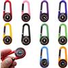 AONAYO 10 portachiavi con bussola, mini bussola, portachiavi, bussola, mini portachiavi colorato, per bambini, bussola, per campeggio, attività all'aperto, escursionismo (10 colori)