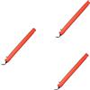 Vjsujehgy 3 Pezzi 110 cm Scuba Diving Marker Buoy SMB Signal Tube Safety Gear per la Pesca Subacquea Snorkeling Diver