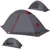Underwood Aggregator Tenda da campeggio per 1 persona, impermeabile, per 4 stagioni, con ingombro ridotto, ultraleggera, per 1 persona, facile da montare, per esterni, escursionismo, trekking Underwood Aggregator