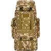 Comebachome Zaino da Trekking per Adulti, Zaini tattici impermeabili da 13, 4x24, 8 pollici con tasche multiple, Zaino mimetico di capacità (Stile 1)