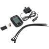 Posheliox Computer LCD ciclocomputer cablato bici tachimetro contachilometri con retroilluminazione antipioggia ciclismo Speed Meter facile da installare (nero)
