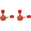 Vjsujehgy 2X Adattatore per Valvola per Stufa Un Gas da All'Aperto Accessori per Stufa Convertitore per Stufa da