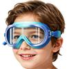 Generico Occhialini da Nuoto Bambini | Occhiali Antiappannamento con Ampia Visuale e Tappi | Occhialini Da Nuoto Per Ragazzi Con Cinturino Regolabile | Per Bambini 3-14 Anni, Estate, Fiume, Lago, Acquatico