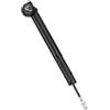 Besttoolifes Pompa leggera a doppio cilindro per bicicletta, 160 psi, con manometro, pompa da strada in lega di alluminio per MTB e compatibile con valvole, colore nero