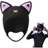 Genérico Cuffia da immersione in neoprene, protezione per la testa subacquea da 3 mm, cuffia termica subacquea, adorabile in neoprene stile orecchie di , da nuoto isolata, copertura per la testa