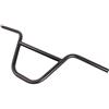 KHEbikes KHE BMX Manubrio da 9, nero, morsetto scanalato, solo 812 g, larghezza 720 mm