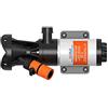 SEAFLO Maceratore 12v RV con adattatore a baionetta e uscita per tubo da giardino