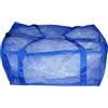 Zenllihome Grande borsa a rete per pinne per Bcd e regolatore, ad asciugatura rapida, per attrezzatura da snorkeling, nero (blu scuro)