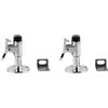 Vjsujehgy 2pz 7cm Fermaporta per Impieghi Gravosi con Gancio e Punta in Gomma Fermaporta per Barche Pomello per Pavimento Yacht RV Motorhome Chiusura A Molla Marina