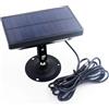XZXXZSZ Fotocamera da Traccia, 2400mAH 9V Pannello Solare Trail Camera Power Supply Caricabatteria Batteria for HC700A HC801A HC700M HC550G HC800LTE Serie