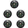 Vjsujehgy 5X Bussola con Pulsante A Olio - Ultra Compact 20mm - Mini SAS Survival