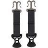 Vjsujehgy 2X da Fibbia Tenditore per Corda Ganci per Tendalino Porta Corda per Un Doppia Porta Tende da Esterno Pull-Up Accessori