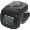 ibasenice Contatore Conta Dita in Silicone Display Luminoso Ricaricabile e Forma ad Portatile per Nuoto e Sport, Design Ergonomico