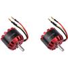 Vjsujehgy 2X 6354 270KV 2300W 3-10S Outrunner Brushless Sensorless Motor per Scooter Un Bilanciamento Un Ruote Skateboard Elettrici