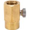 Chrees Adattatore per Ricarica CO2 Connettore per Ricarica Bombola CO2 Adattatore per Bombola in Ottone TR21 da 4 a CGA320 Filettatura Standard Funzionamento Semplice 4 Anelli