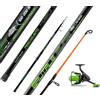 Generico Kit Combo Canna + Mulinello Surfcasting BRUTALE 4.20 Metri Lancio 100/200 Gr Pesca a Fondo Mare Surf Casting Spiaggia
