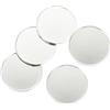 FUNOMOCYA 5 Pezzi Marcatore Strumento in Ferro Argento Leggero per Palline da Golf Lavorazione Fine, Design Semplice ed Elegante per Posizionamento sul Campo da Golf
