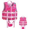 DOUyemi Gilet da Nuoto per Bambini, Giubbotto Galleggiante con Cinghia di Sicurezza, Ausilio al nuoto certificato, con Cinghie di Sicurezza Regolabili, età 2-9