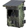 XZXXZSZ Fotocamera da Traccia, Pannello Solare Batteria Wildlife Trail Camera 4G Telecomando Monitoraggio E Monitor Caccia Telecamera IR