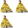 Vjsujehgy 3X Coperta di Emergenza Coperta di Emergenza Esterna Coperta Termica Coperta di Protezione Solare per Mantenere Caldo Il Corpo Umano