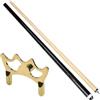 Generic Set da Bridge per Biliardo con Testa del Bridge E Stecca, Accessori per Tavolo da Biliardo, Porta Stecca in Legno per Uso Domestico