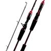 fengqingyunyan0304 Canna da pesca, Canna da pesca 7-9,5 pollici Heavy Power Azione rapida
