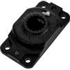AMUSLESUR Supporto per Asta da Kayak Base Porta Clip in Materiale Resistente, Design Multifunzionale per, Compatibile con Accessori Esagonali, per SUP e Canoa