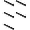 Vjsujehgy 5X Surfing Longboard Accessori Surfboard Fin Box 10 Pollici Tavola Lunga Nera Big Center Fin Box da Surf,Nero