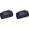 Vjsujehgy 2X Borsa per Telaio Anteriore per Bici Borsa per Bicicletta Impermeabile per Porta Cellulare con Trasparente da 6 Pollici per MTB Road Bike B