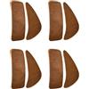 Limtula 4 Set Premium Furs Frecce Rest Pad con Supporto Adesivo Frecce Scaffale Piastra silenziosa Facile Installazione Accessori per con l '