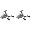 Vjsujehgy 2X Mulinello da Pesca 2500S 5.2:1 Mulinello da con Doppia Impugnatura Attrezzi da Pesca Mulinello da Pesca