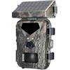 XZXXZSZ Fotocamera da traccia, Mini 24MP Caccia Esterna Sentiero Pannello Solare Telecamera Visione Notturna Gioco Trappola Video Registrazione Di Foto Cam Monitoraggio A Fauna Selvatica(MINI700-NO SD)