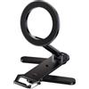 Generic Treppiede for selfie pieghevole con forte magnete N62 - Supporto for telefono magnetico con rotazione for auto e palestra