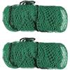 Vjsujehgy 2X Rete da Allenamento per Il Golf Rete per Impieghi Gravosi Corda per Il Bordo Sport Barriera per L'Allenamento Rete Accessori per L'Allenamento del Golf 3X3 Metri