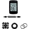 Caswynlife Computer da bicicletta wireless GPS con schermo da 2,4 pollici, durata 28 ore, ricarica di tipo C, posizionamento a 5 sistemi per mountain bike su strada, display retroilluminato, tempo
