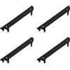 Vjsujehgy 4X Mountain Bike Telaio per Bicicletta Chainstay Pubblicato Protector Protezione per Bicicletta Catena di Protezione Accessori per Bici Nero
