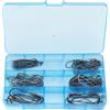 Generic Ami Da Pesca Kit 100 Pezzi: Jig, Esche, Attrezzi, Legatura , Leader