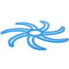 NAMOARLY Imbottitura Interna per Casco da Bicicletta in Silicone Traspirante, Cuscinetto Protettivo Antiurto Blu per Attività All'aperto, Design Semplice e Funzionale
