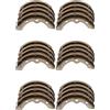 Vjsujehgy 24X Accessori per da Golf Ganasce Freno Adatte per Club Car e Precedenti dal 1995 nel Poi Golf Cart 101823201