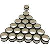 Sharplace 22x Pulitori per Palle da Biliardo in Lana, Anelli di Feltro Resistenti e di Ricambio per la Pulizia delle Palle da Biliardo.