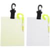 Generisch Lavagna subacquea, portatile, impermeabile, blocco note per immersioni, speleologici e marini, gite con snorkeling, allenamento