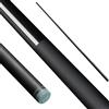 Kmise Bastoncini per stecca da biliardo in fibra di vetro composita in grafite, 538,6 g, 9,5 mm, punta monopezzo da 144,8 cm, per stecca da biliardo professionale a bassa deflessione, set da 1 per