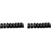 Vjsujehgy 20 Pezzi Ghiera da Golf con Doppio Cromato per Driver e Fairway Wood e Accessori da Golf Tipo 4: 8,6x15x13,5 mm