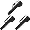 Vjsujehgy 3X New Golf Club Carrier Bag Carry Driving Range Borsa da Viaggio Resistente all'Acqua Sacca da Golf Pieghevole Borsa da Golf per Il Trasporto,Nero